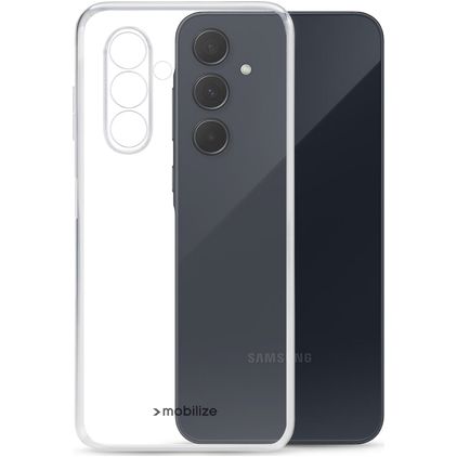 Mobilize Gelly Doorzichtig Samsung Galaxy A35 Hoesje Flexibel TPU Backcover - Transparant