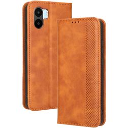 Mobigear Sensation Xiaomi Redmi A1 4G Hoesje Bookcase Portemonnee - Bruin