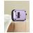 Mobigear Armor Clip Apple AirPods Pro 3 Hoesje - Paars