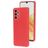 Mobiparts Samsung Galaxy A33 Siliconen Hoesje Backcover - Scarlet Red