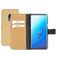Mobiparts Saffiano Wallet Samsung Galaxy S9 Hoesje Bookcase Portemonnee - Goud