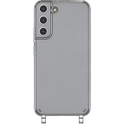 Mobigear Mix & Match Doorzichtig Samsung Galaxy S22 Plus Flexibel TPU Hoesje met koord - Transparant