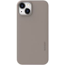 Nudient Thin Precise iPhone 13 Hoesje Hardcase Backcover - Clay Beige