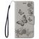Mobigear Butterfly iPhone 7 Hoesje Bookcase Portemonnee - Grijs