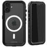 Mobilize Waterproof iPhone 16 Plus Waterdicht MagSafe Hoesje Hardcase Backcover - Zwart
