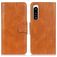 Mobigear Classy Sony Xperia 5 IV Hoesje Bookcase Portemonnee - Cognac