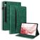 Mobigear Folio Samsung Galaxy Tab S10 FE Plus Hoes Bookcase - Groen