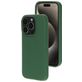 Mobiparts iPhone 15 Pro Siliconen Hoesje Backcover - Forest Green