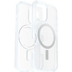 Otterbox React Doorzichtig iPhone 16 MagSafe Hoesje Hardcase Backcover Shockproof - Transparant