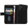 Mobilize Magnet Gelly Wallet Samsung Galaxy A25 Hoesje Uitneembare 2in1 Bookcase Portemonnee - Zwart