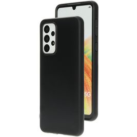 Mobiparts Classic Samsung Galaxy A33 Hoesje Flexibel TPU Backcover - Matt Black