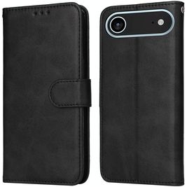 Mobigear Wallet iPhone Air Hoesje Bookcase Portemonnee - Zwart