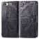 Mobigear Butterfly iPhone 8 Hoesje Bookcase Portemonnee - Zwart