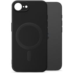 My Style Protective Flex iPhone 17e MagSafe Hoesje Flexibel TPU Backcover - Zwart