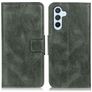 Mobigear Classy Samsung Galaxy A54 Hoesje Bookcase Portemonnee - Groen
