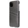 Fierre Shann Premium Card iPhone 11 Hoesje Backcover met Pasjeshouder - Zwart