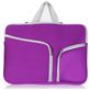 Mobigear Double Zipper Neopreen Laptop Sleeve 12 inch Laptop hoes - Paars