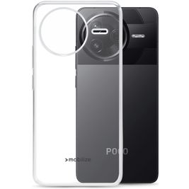 Mobilize Gelly Case Doorzichtig POCO F7 Pro Hoesje Flexibel TPU Backcover - Transparant