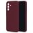 Mobiparts Samsung Galaxy A36 Siliconen Hoesje Backcover - Plum Red