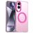 Mobigear Shockproof Samsung Galaxy S25 Edge MagSafe Hoesje Hardcase Backcover - Rood