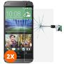 Mobigear HTC One M9 Glazen Screenprotector - Case Friendly (2-Pack)