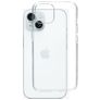 Mobiparts Classic Doorzichtig iPhone 15 Hoesje Flexibel TPU Backcover - Transparant