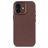 Decoded iPhone 17 Hoesje Echt Leer Backcover Shockproof - Dark Ruby
