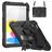 Mobigear SureGrip Xtreme iPad 10 (2022) Hoes Hard Kunststof,Siliconen Backcover + Schouderband + Standaard - Zwart