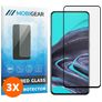 Mobigear Premium OPPO Reno Z Glazen Screenprotector - Case Friendly - Zwart (3-Pack)