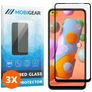 Mobigear Premium Samsung Galaxy A11 Glazen Screenprotector - Case Friendly - Zwart (3-Pack)