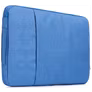 Mobigear Denim Zipper Laptop Sleeve 12 inch Laptop hoes - Blauw