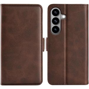 Mobigear Slim Magnet Samsung Galaxy S26 Hoesje Bookcase Portemonnee - Bruin