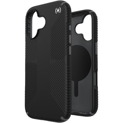 Speck Presidio2 Grip iPhone 17 MagSafe Hoesje Hardcase Backcover Shockproof - Zwart