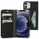 Mobiparts Classic Wallet iPhone 12 Pro Hoesje Bookcase Portemonnee - Zwart