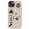 Burga Tough iPhone 15 MagSafe Hoesje Hardcase Backcover Shockproof - Oat Milk Please