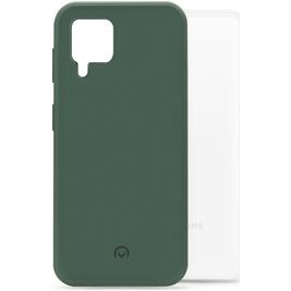 Mobilize Rubber Gelly Samsung Galaxy A22 4G Hoesje Flexibel TPU Backcover - Matt Green