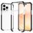 Mobigear Full Bumper iPhone 14 Pro Max Hoesje Hardcase Backcover Shockproof - Zwart
