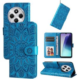 Mobigear Sunflower Xiaomi Redmi 14C Hoesje Bookcase Portemonnee - Blauw