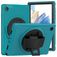 Mobigear SureGrip Samsung Galaxy Tab A8 10.5 (2021) Hoes Hard kunststof / Siliconen Backcover + Standaard - Blauw
