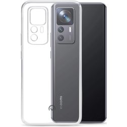 Mobilize Gelly Doorzichtig Xiaomi 12T Hoesje Flexibel TPU Backcover - Transparant