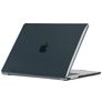 Mobigear Glossy MacBook Air 15 Inch (2023-2026) Hoes Hardshell Laptopcover MacBook Case - Zwart - Model A2941 / A3114 / A3241 / A3448