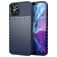 Mobigear Groove iPhone 12 Pro Max Hoesje Flexibel TPU Backcover - Blauw