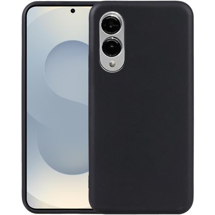 Mobigear Basics Samsung Galaxy S25 Edge Hoesje Hardcase Backcover - Zwart