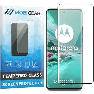 Mobigear Premium Motorola Edge 40 Neo Glazen Screenprotector - Case Friendly