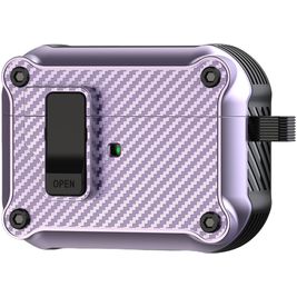 Mobigear Racing Clip Apple AirPods Pro 1 Hardcase Hoesje - Paars