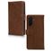Mobilize Wallet Samsung Galaxy A37 Hoesje Echt Leer Bookcase Portemonnee - Bruin