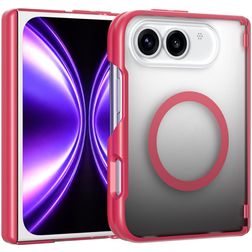 Mobigear Crystal iPhone Duo MagSafe Hoesje Hardcase Backcover - Cherry Red