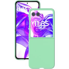 Mobigear Colors Motorola Razr 50 Ultra Hoesje Hardcase Backcover - Groen