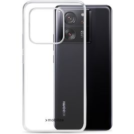 Mobilize Gelly Doorzichtig Xiaomi 13T Hoesje Flexibel TPU Backcover - Transparant