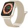 Mobigear Luxury Loop Milanese Apple Watch Bandje Magneetsluiting - 49/46/45/44 mm - Sterrenlicht